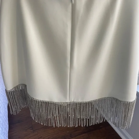 Gianni Bini Dixie Rhinestone Fringe skirt - Picture 3 of 5